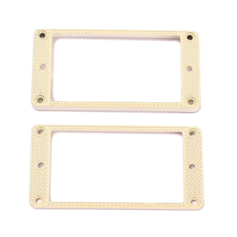 2Pcs Guitar Pickup Ring Mounting Ring & Screws Replacements for Electric Guitars
