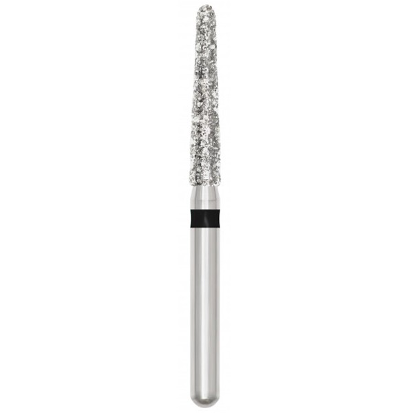 Revelation FG #856.021 Super Coarse Round End Taper Diamond Bur, 5/Pack