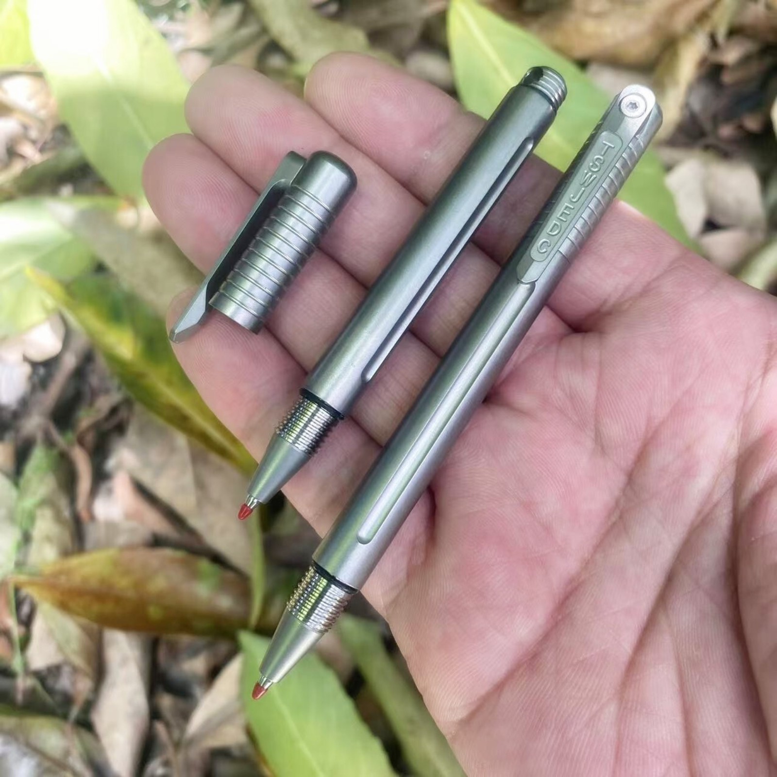 New EDC Titanium Alloy Signature Pen Outdoor Mini Writing Multi Tool Pen
