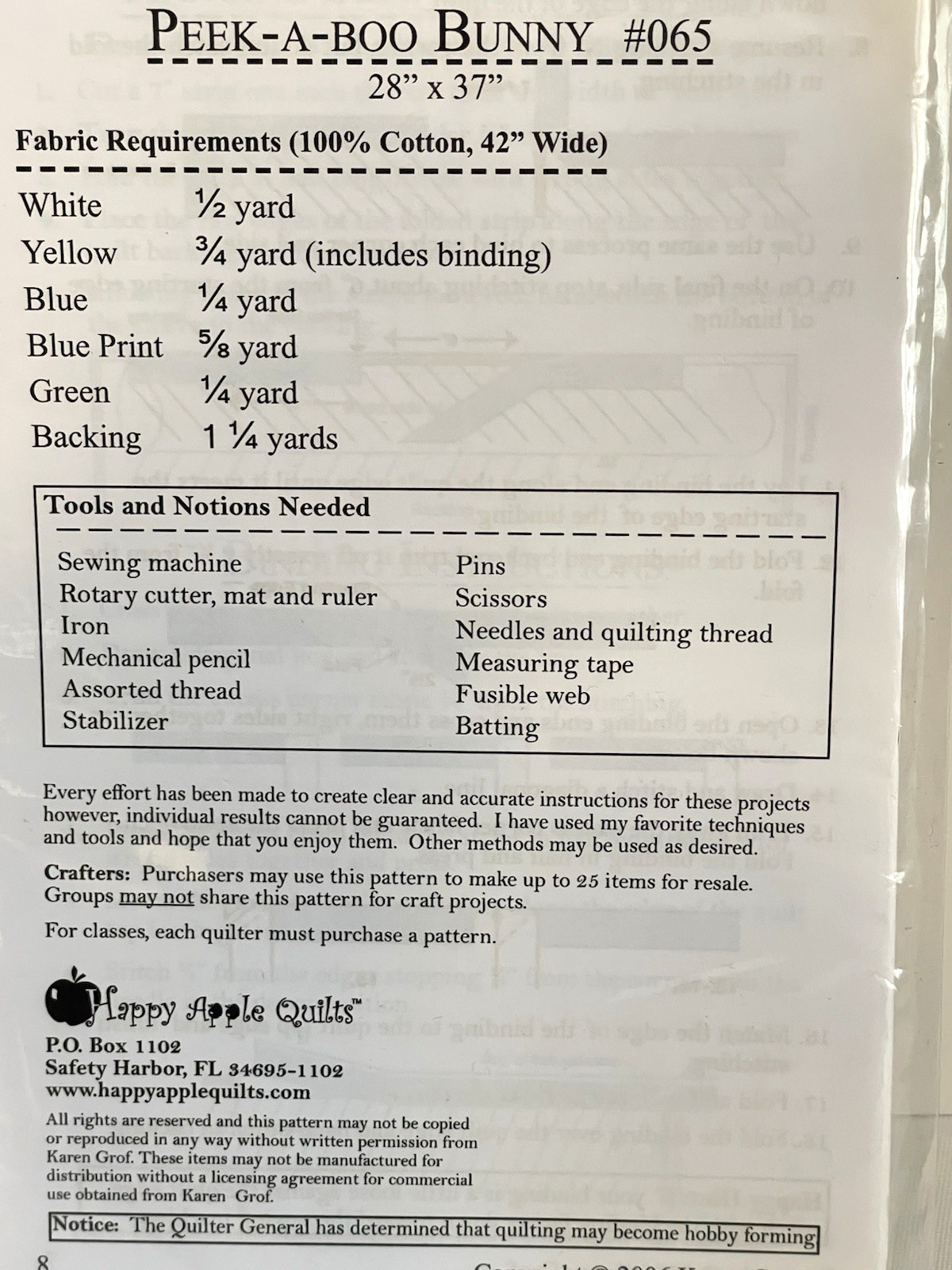Happy Apple Quilts Charlottes Star Quilt Pattern Karen Grof Pattern # 065
