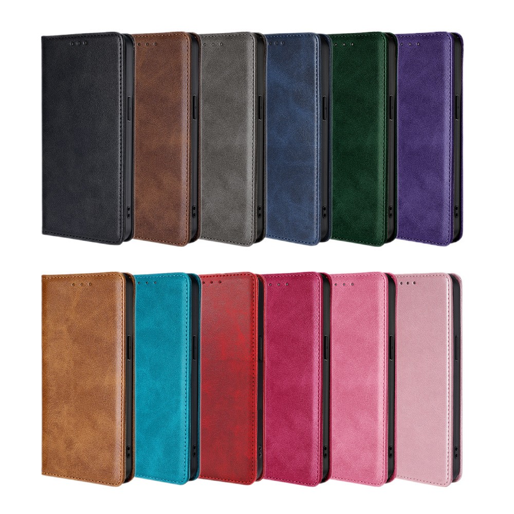 Magnetic Leather Wallet Phone Case For Motorola Edge 70 60 50 G100 G15 E13 G14