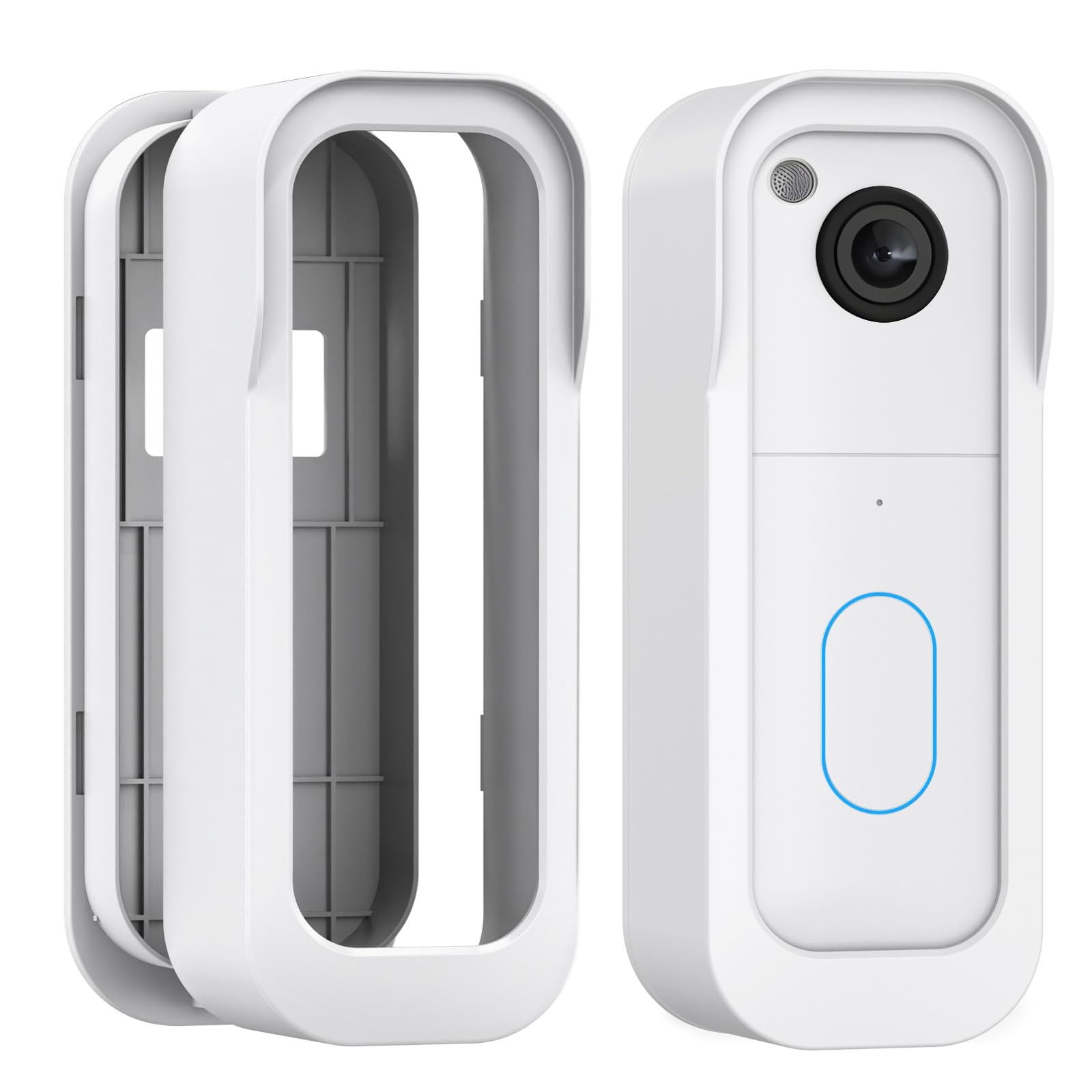 New No Drill Mount for Blink Video Doorbell Camera (newest model & 2023 White