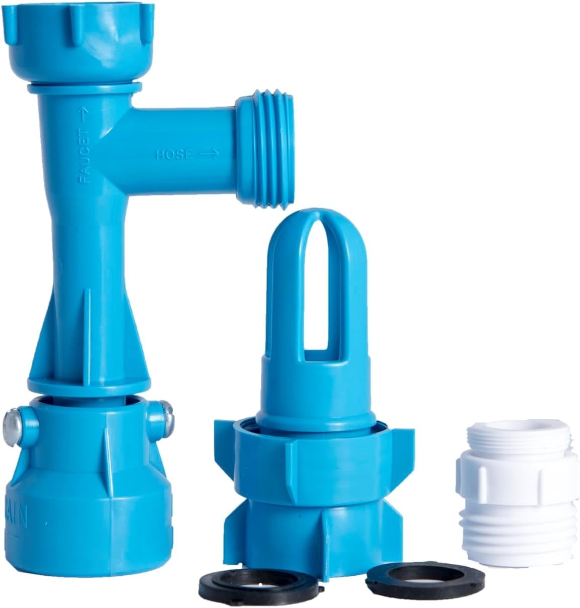 Blue Magic Waterbed Fill & Drain Kit - Spill-Proof & Leak-Resistant Solution