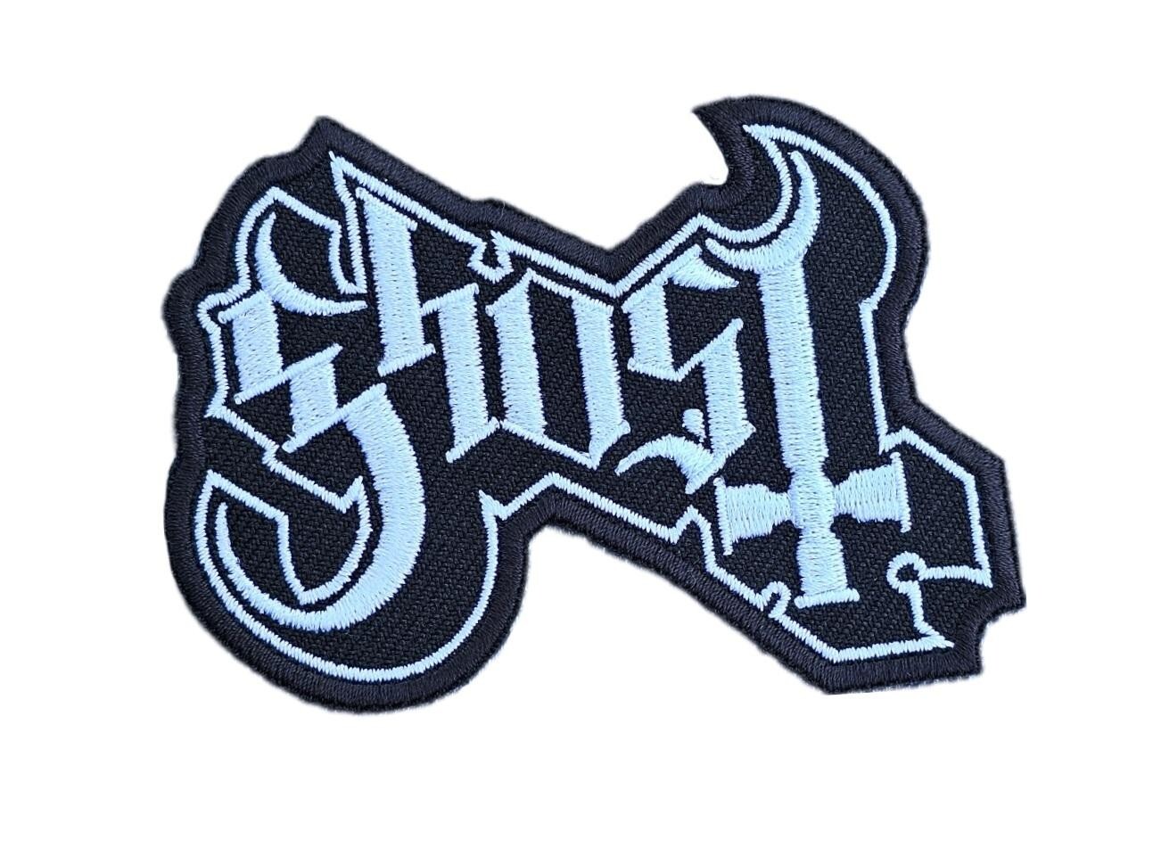 Ghost patch, Ghost embroidery patch, Ghost rock band patch, iron/sew on patch,