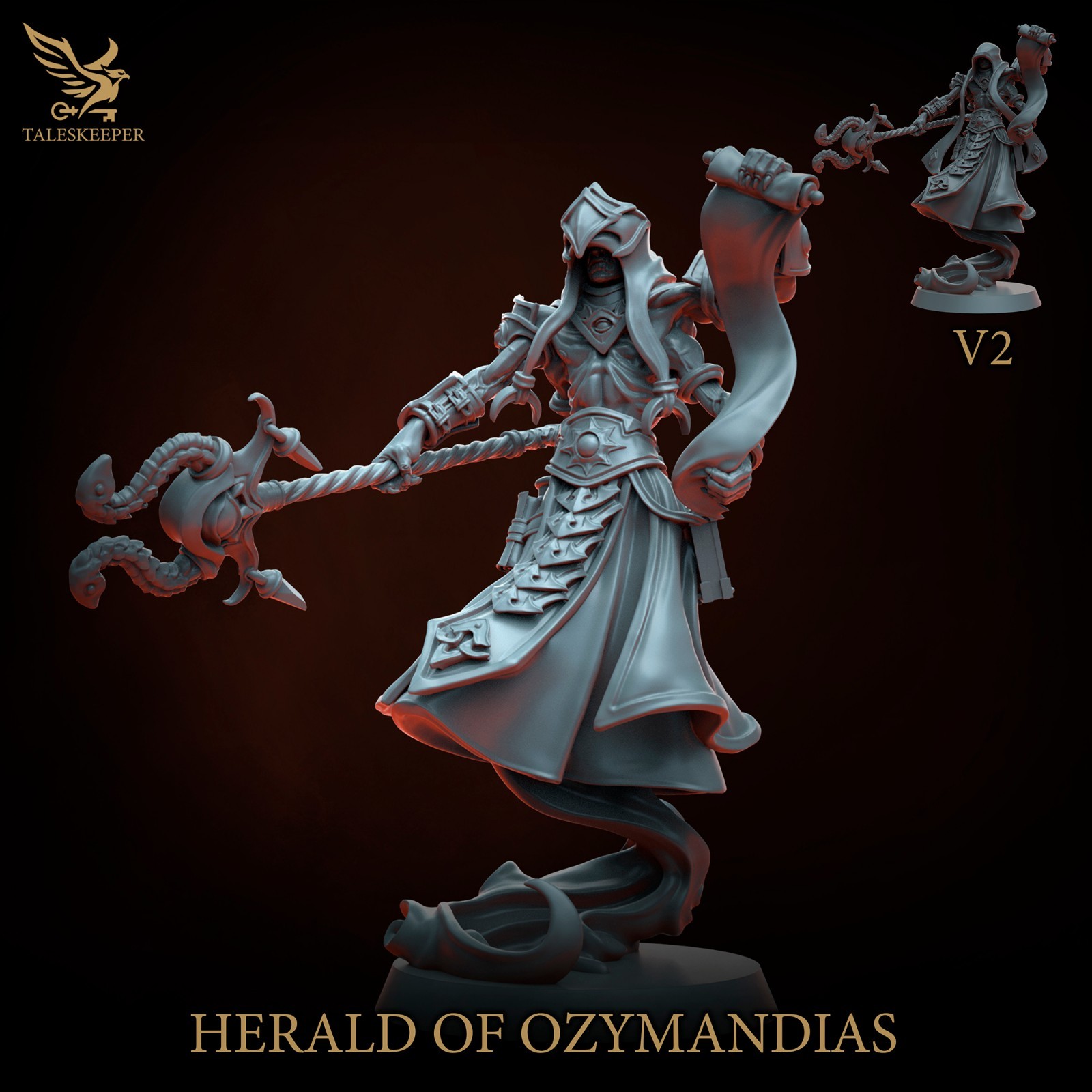 Herald of Ozymandias Tales Keeper