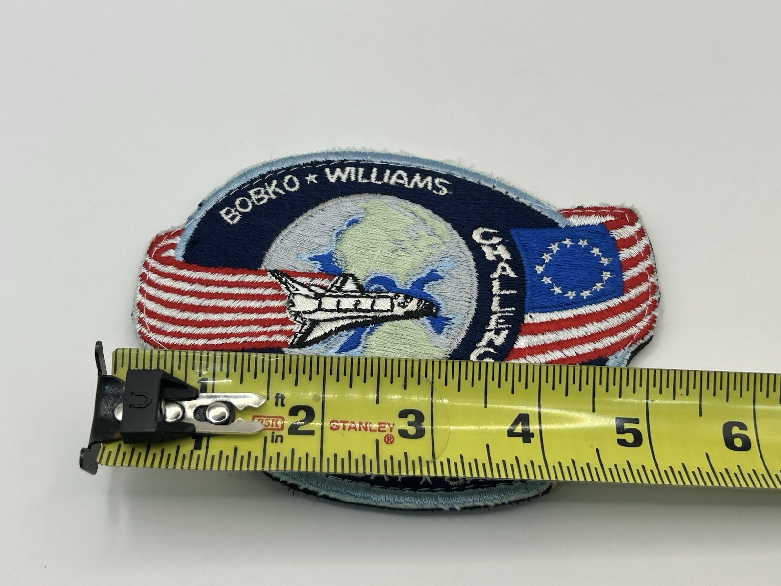 France Bobko Williams Seddon Baudry Garn Hoffman Space Shuttle Challenger Patch