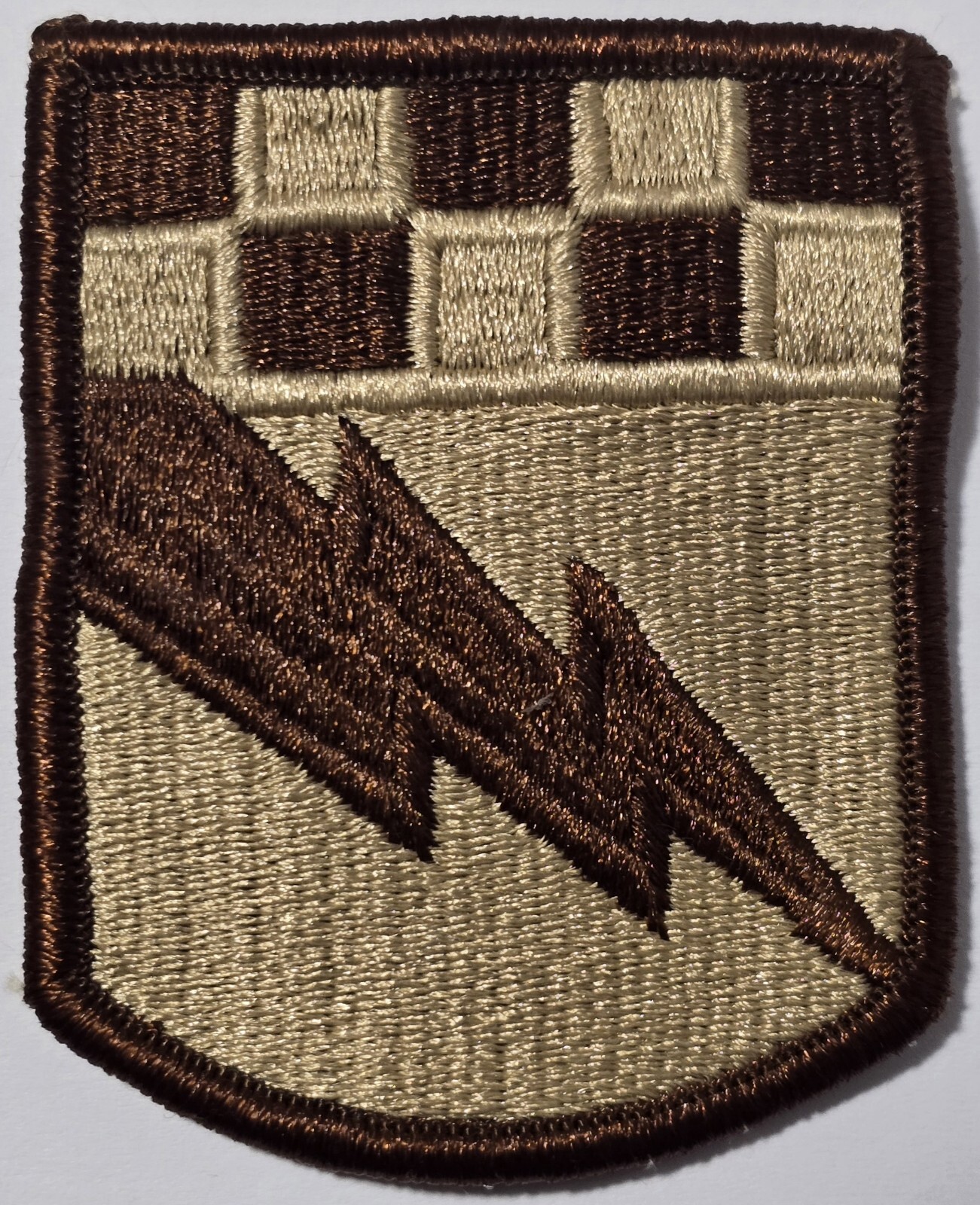 525th Military Intelligence Brigade embroidered patch US Army DESERT MILITARY