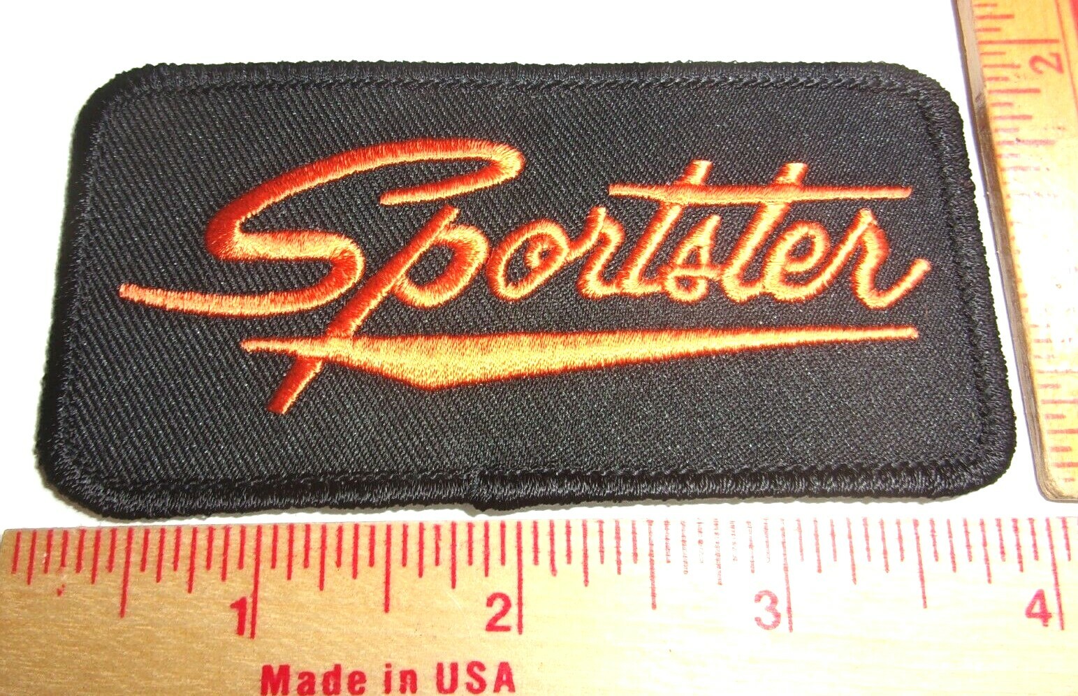 Harley Sportster patch collectible old HD "Sporty" emblem motorcycle memorabilia