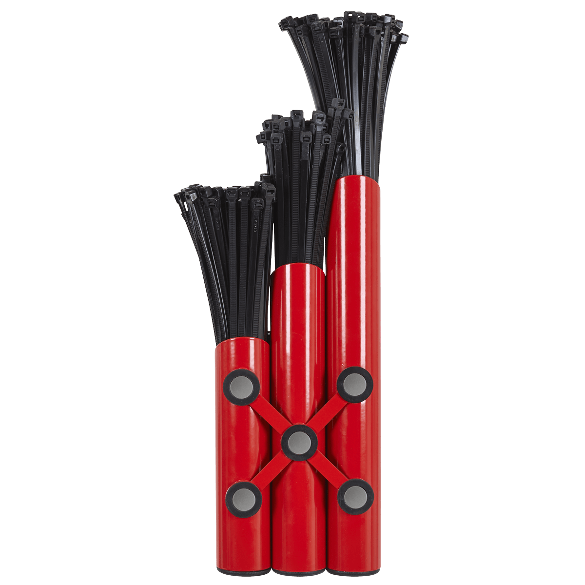 Sealey Large Magnetic Cable Tie Holder Red