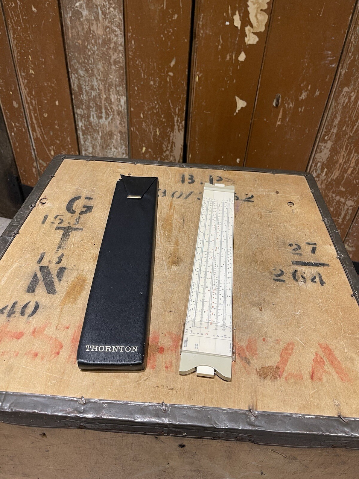 Thornton Slide Rules 1951 Engineerings Surveyings British Measuring
