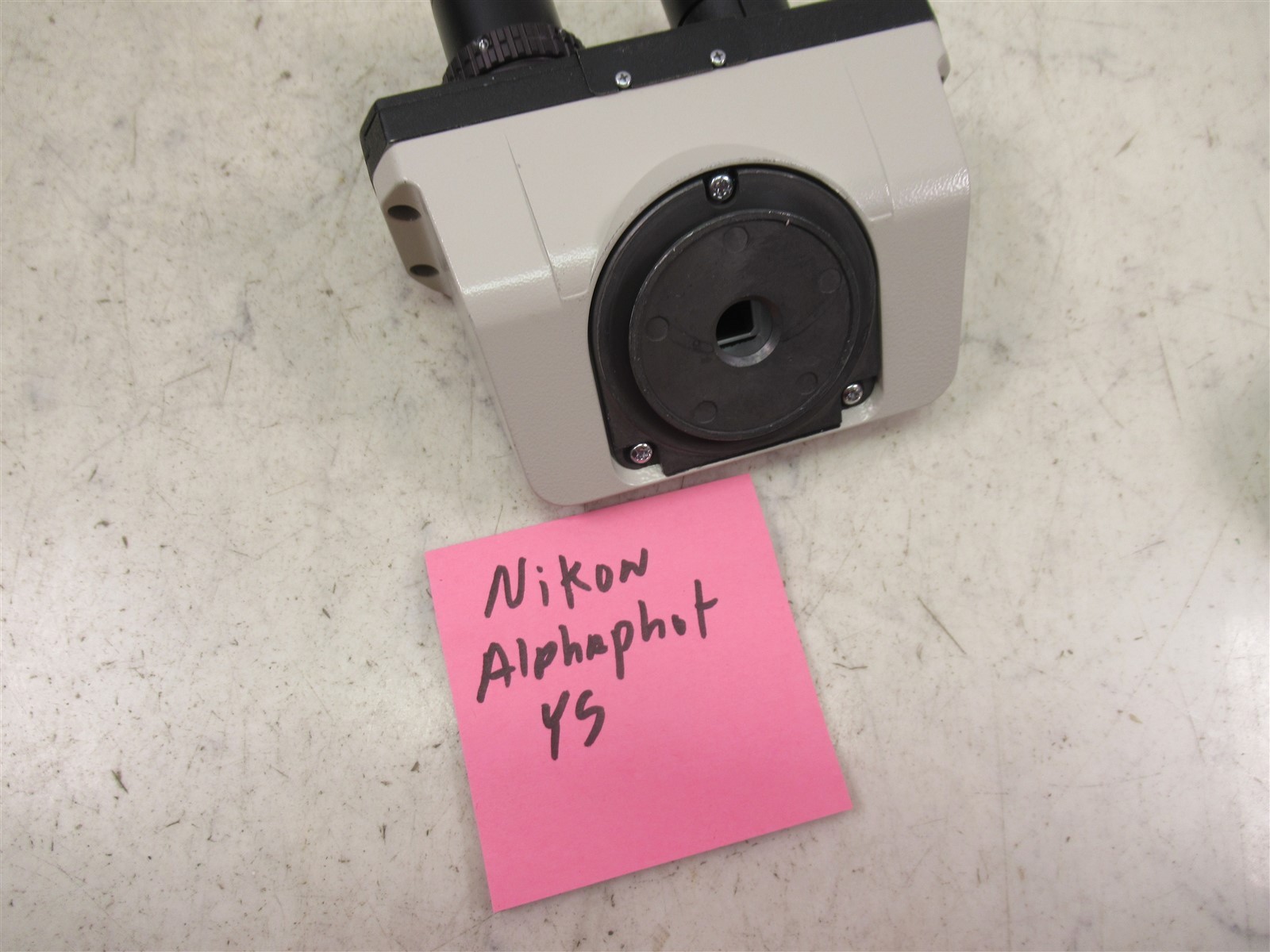 Nikon Alphaphot YS Microscope Head with CFWE 10x Eyepieces