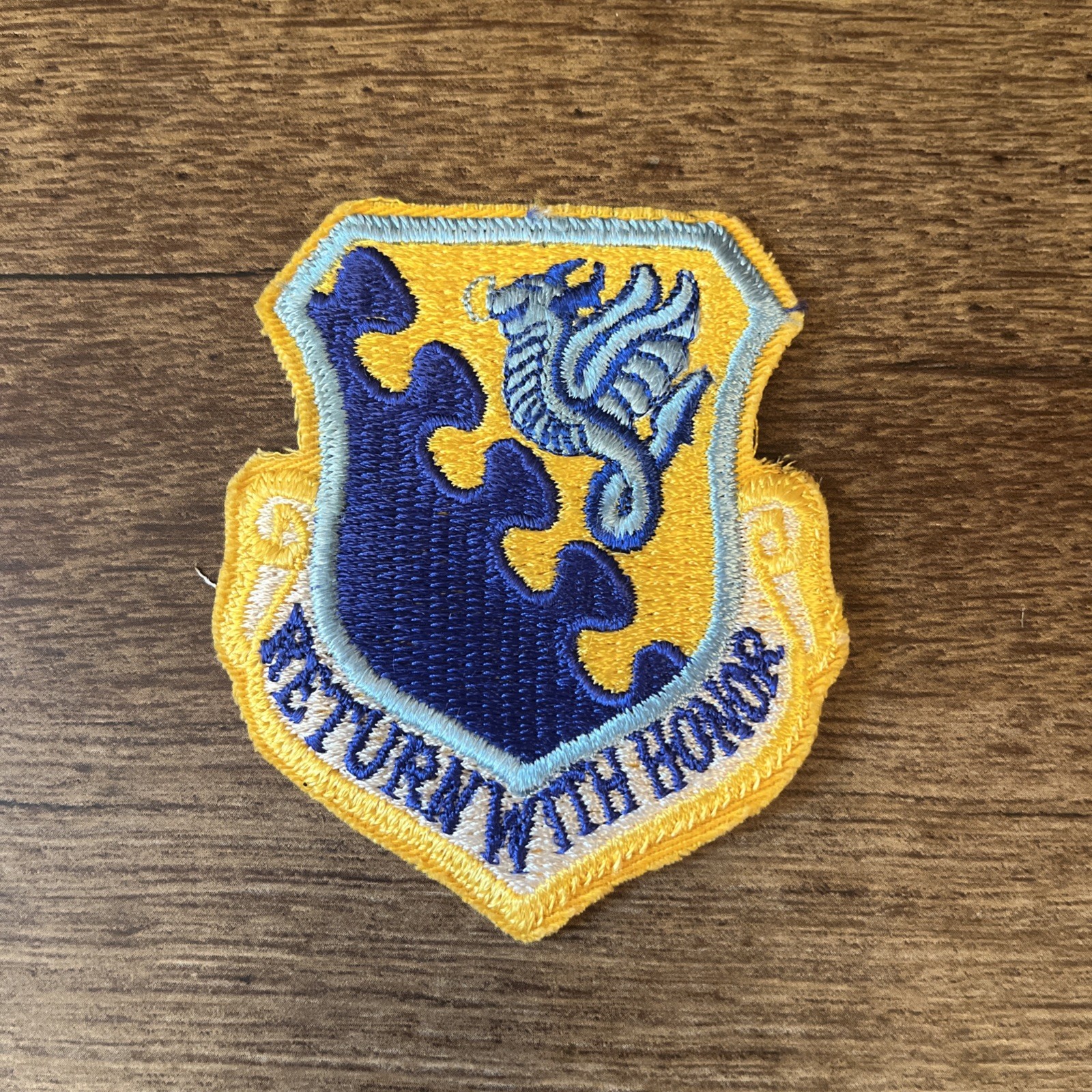 U.S Air Force 31st Fighter Wing “Return With Honor” Embroidered Patch