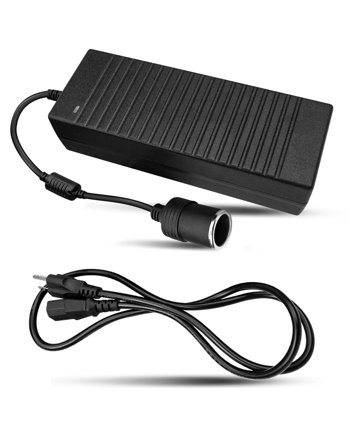 AC to DC Converter 180W 110V-240V to 12V/15A Cigarette Lighter Socket AC/DC P...