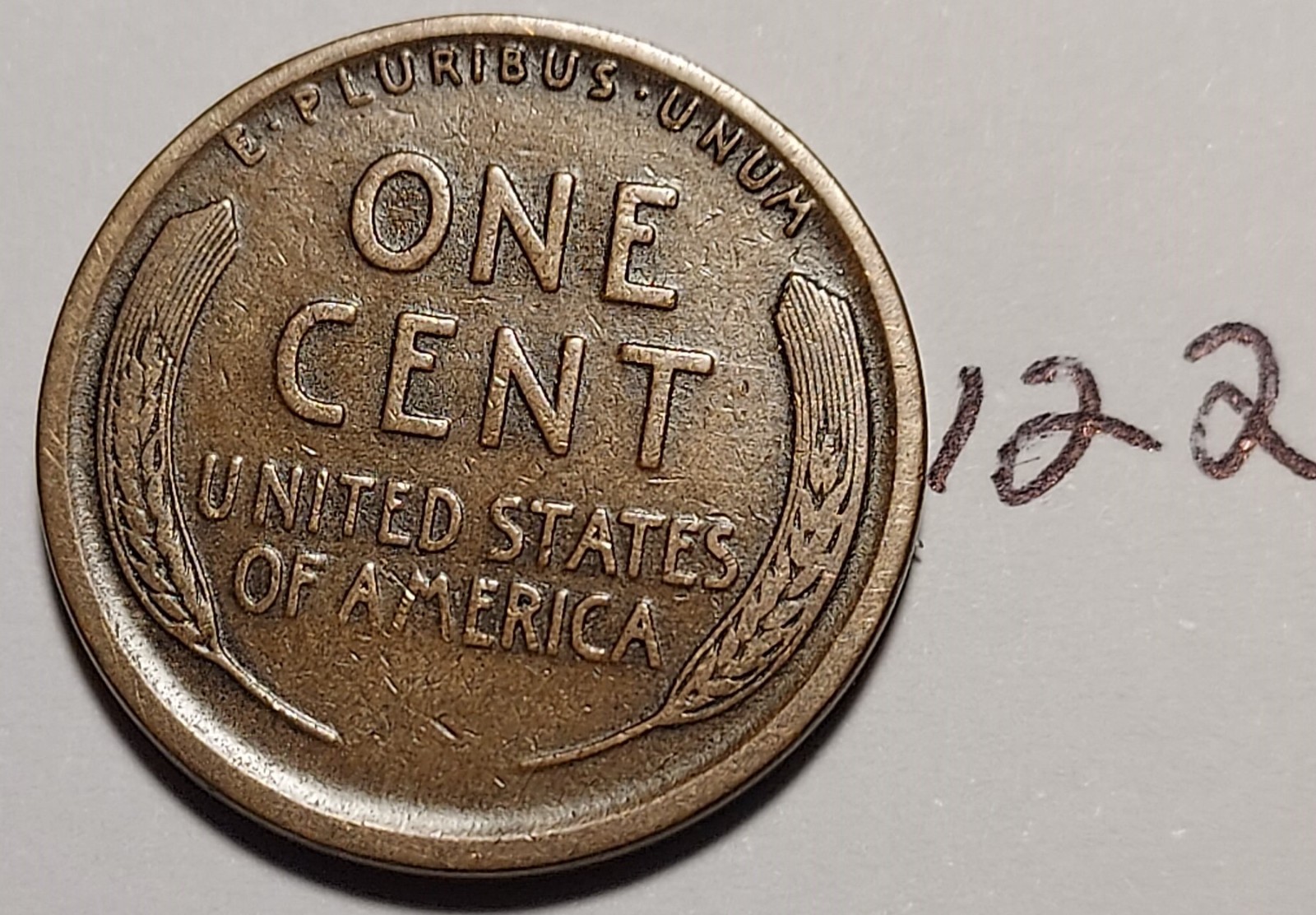 1919-S Lincoln Wheat Cent Fine #122