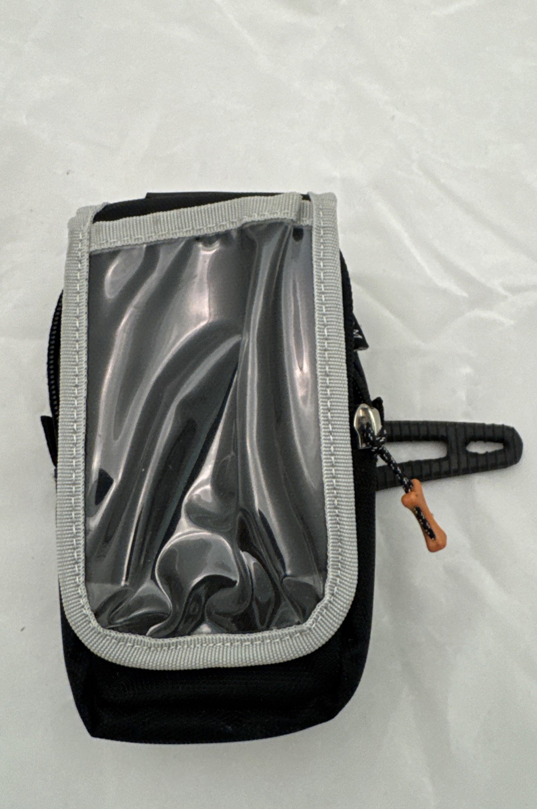 Detours Handlebar Bag Black Nylon Zip Closure Cycling