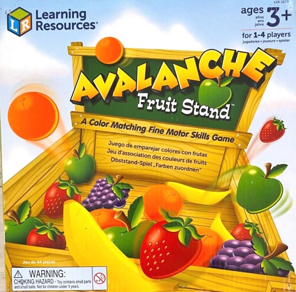 Avalanche Fruit Stand Individual Game Replacement Pieces Learning Resources UPik
