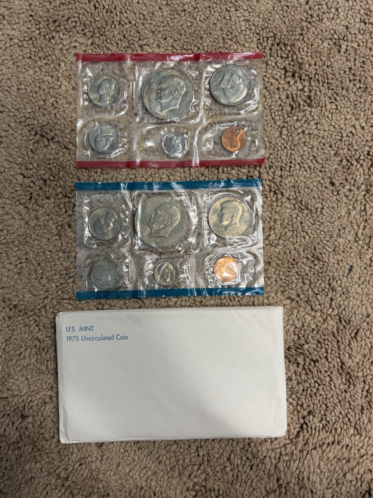 1975 US Mint Uncirculated Coin Set