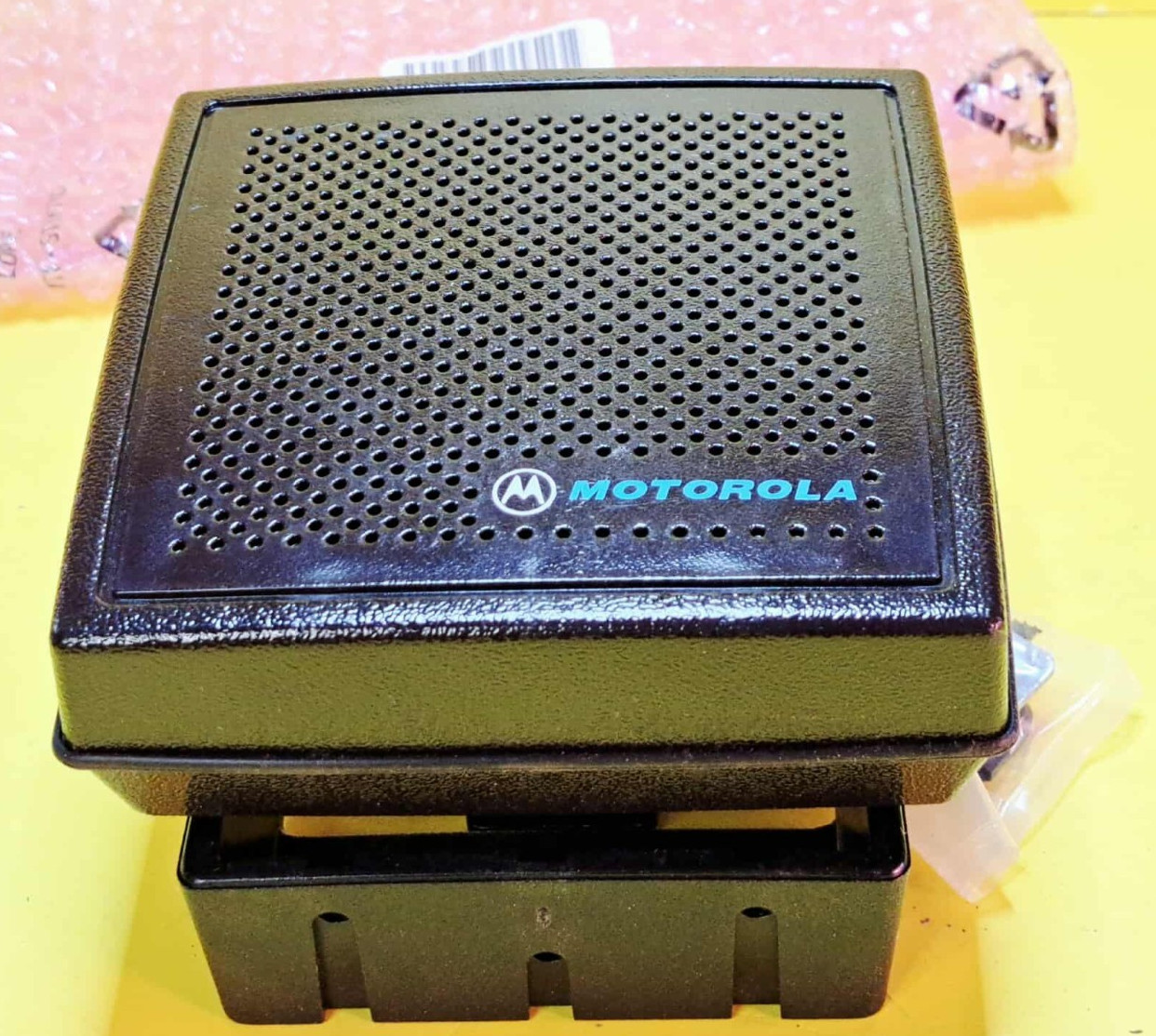 🔥100% BRAND NEW🔥MOTOROLA HSN1006A 6W TWO WAY RADIO AMPLIFIED MOBILE PA SPEAKER
