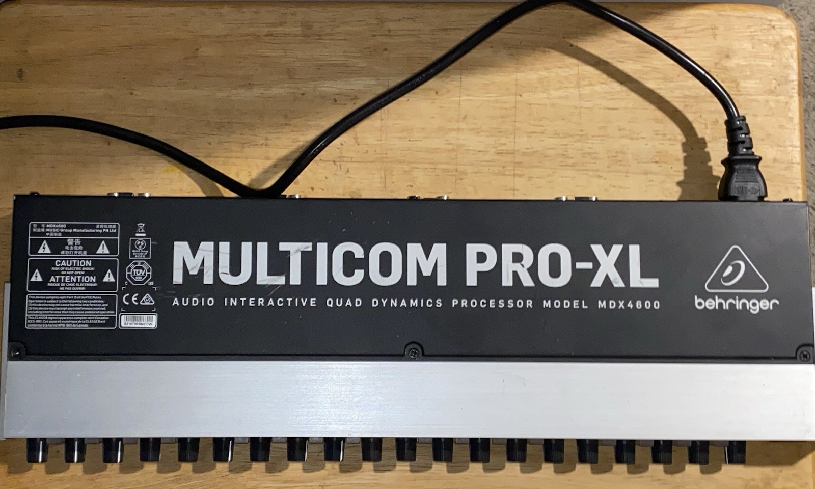Behringer Multicom Pro-XL MDX4600 Audio Interactive Quad Dynamics Processor