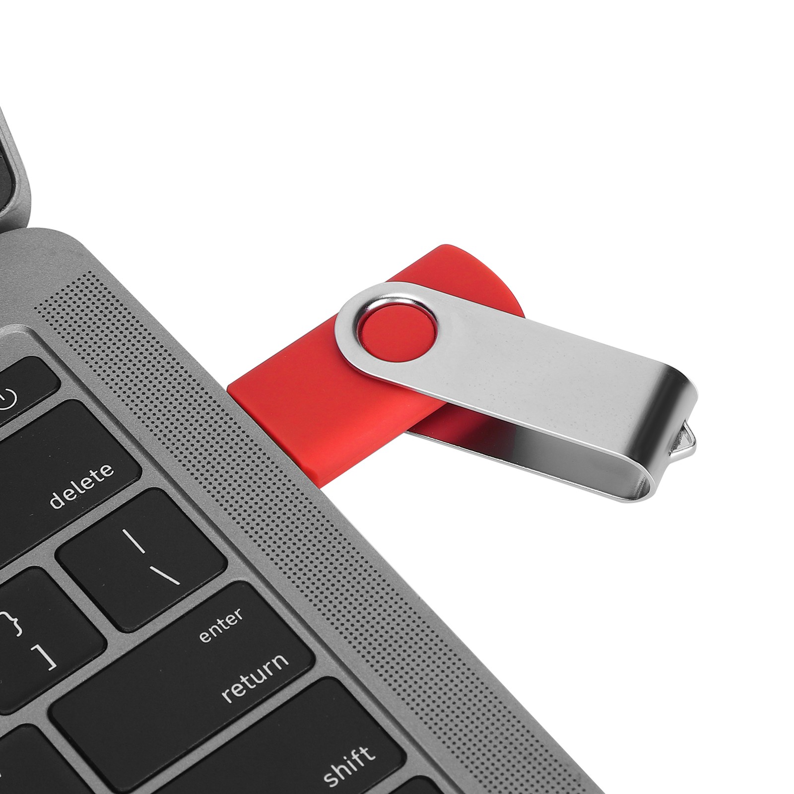 USB Flash Drive Candy Red Rotatable Storage For PC Tablet2GB