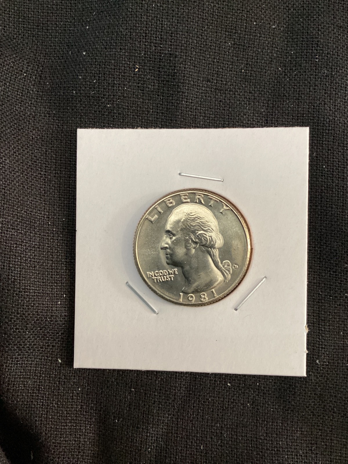 1981 D Washington Quarter BU Free Shipping
