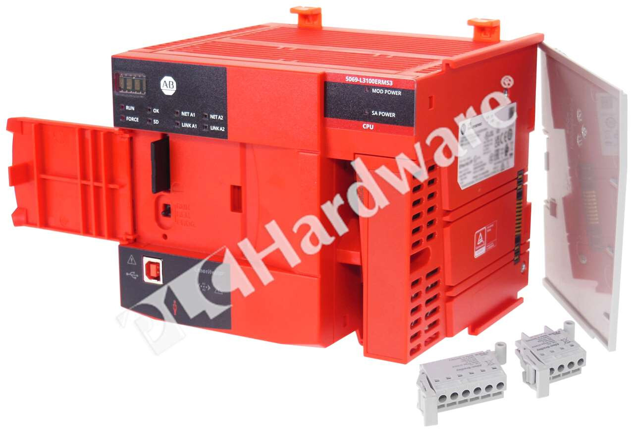 Surplus Allen Bradley 5069-L3100ERMS3 /A 2022 GuardLogix 5380 Safety Controller