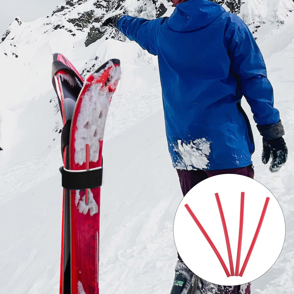 4 Pcs Ski Repair Tape Snowboard Wax Stick Base Tuning Candle Kit