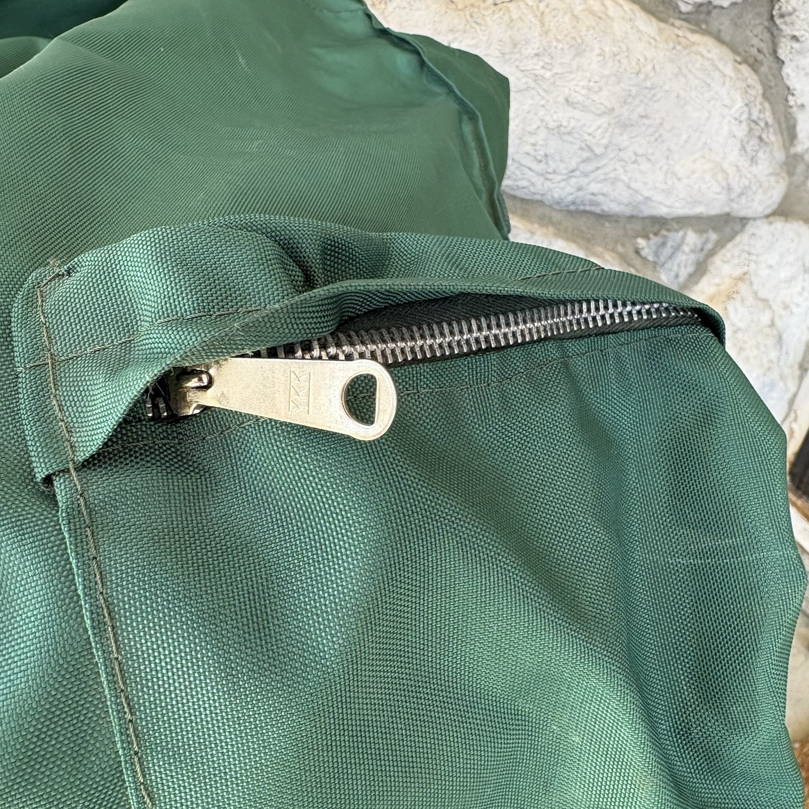 Vintage Backpacking Backpack Green Canvas Backback Original Rover Pack