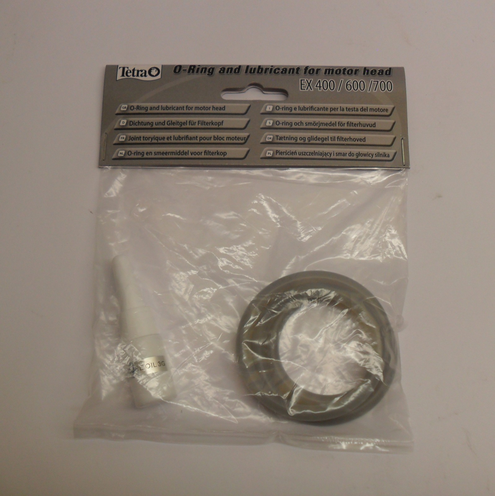 TETRATEC EX 400/600/700 FILTER SEALING 'O' RING. T703365. includes Lubricant