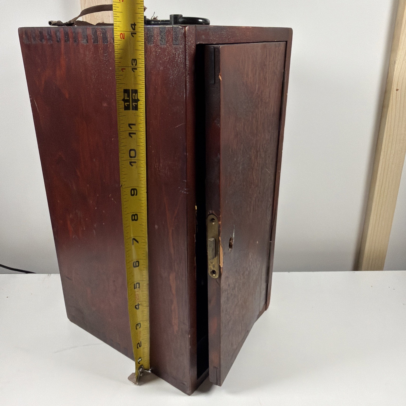 Antique Bausch & Lomb Cast Iron & Brass Scientific Laboratory Microscope