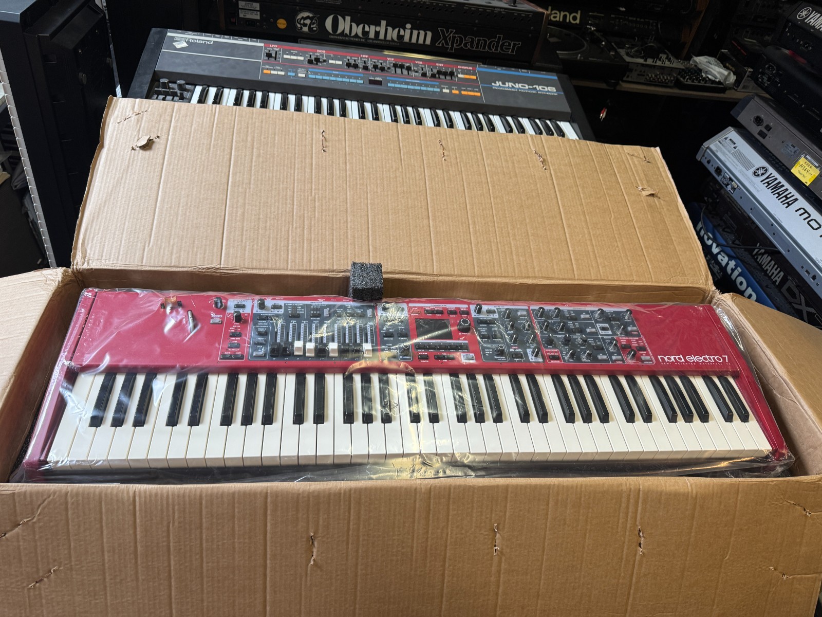 Nord Electro 7 ,73 key Keyboard Piano Drawbars Organ SW73, EL7  in box ARMENS