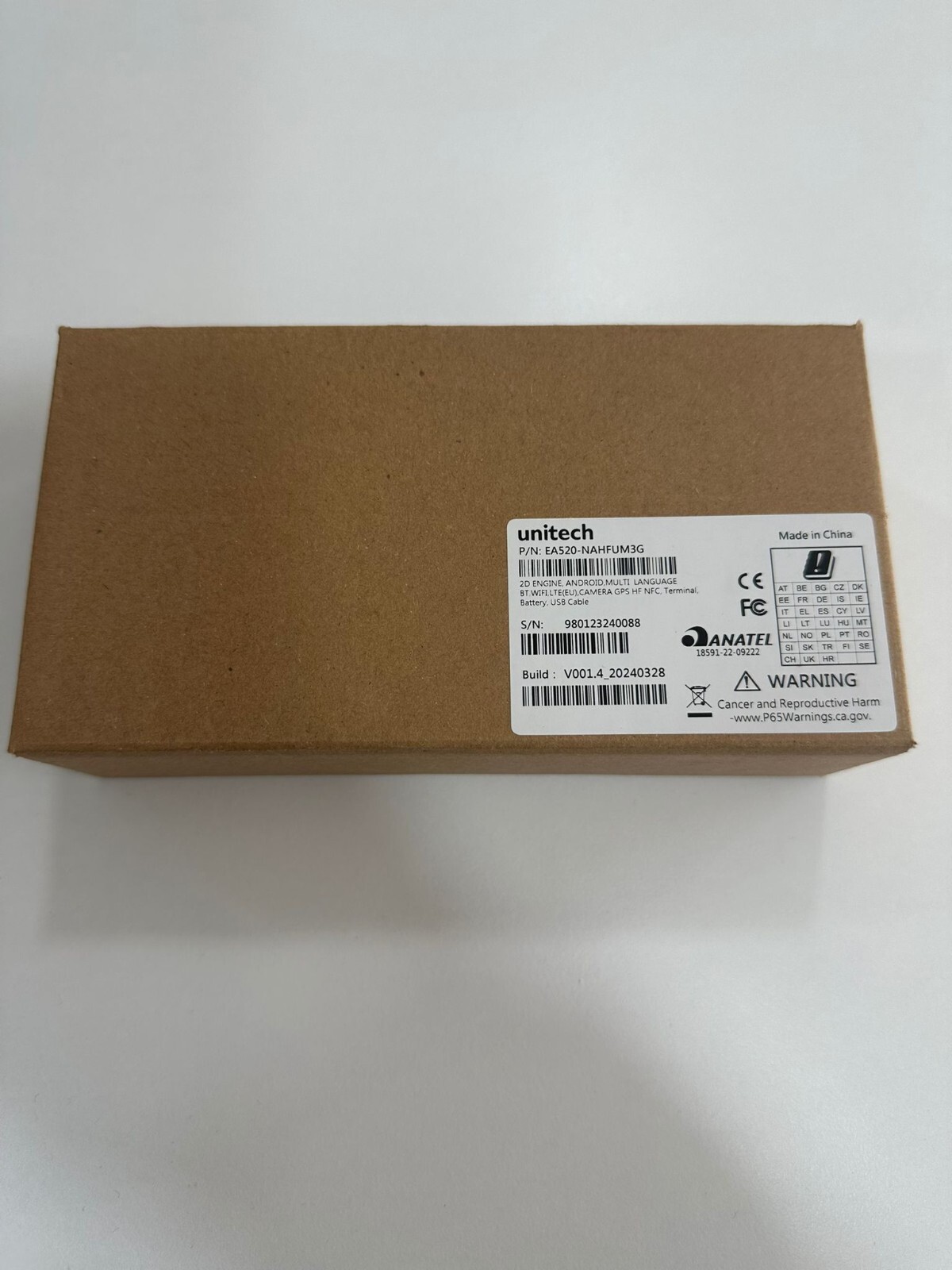 Unitech EA520 Android Mobile Barcode Scanner NEW