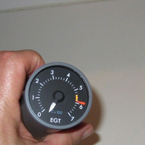 AIRCRAFT GAUGE EGT IND JAEGER MADE IN FRANCE AIRBUS P/N G1013-397-2 EXCELLENT