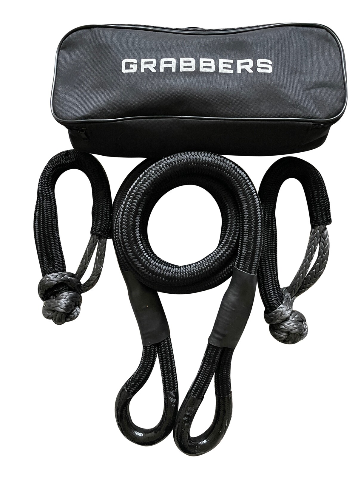 Soft Shackle Tow Kit 2 Soft Shackles 5/8" x 20" w/ 7/8" x 10' Rope 30000lbs