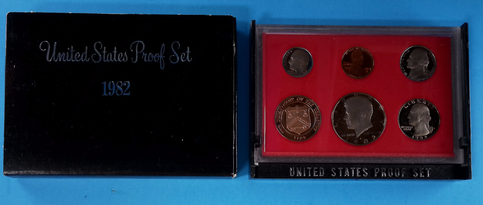 1982-S United States Mint Proof Set 5-Coins