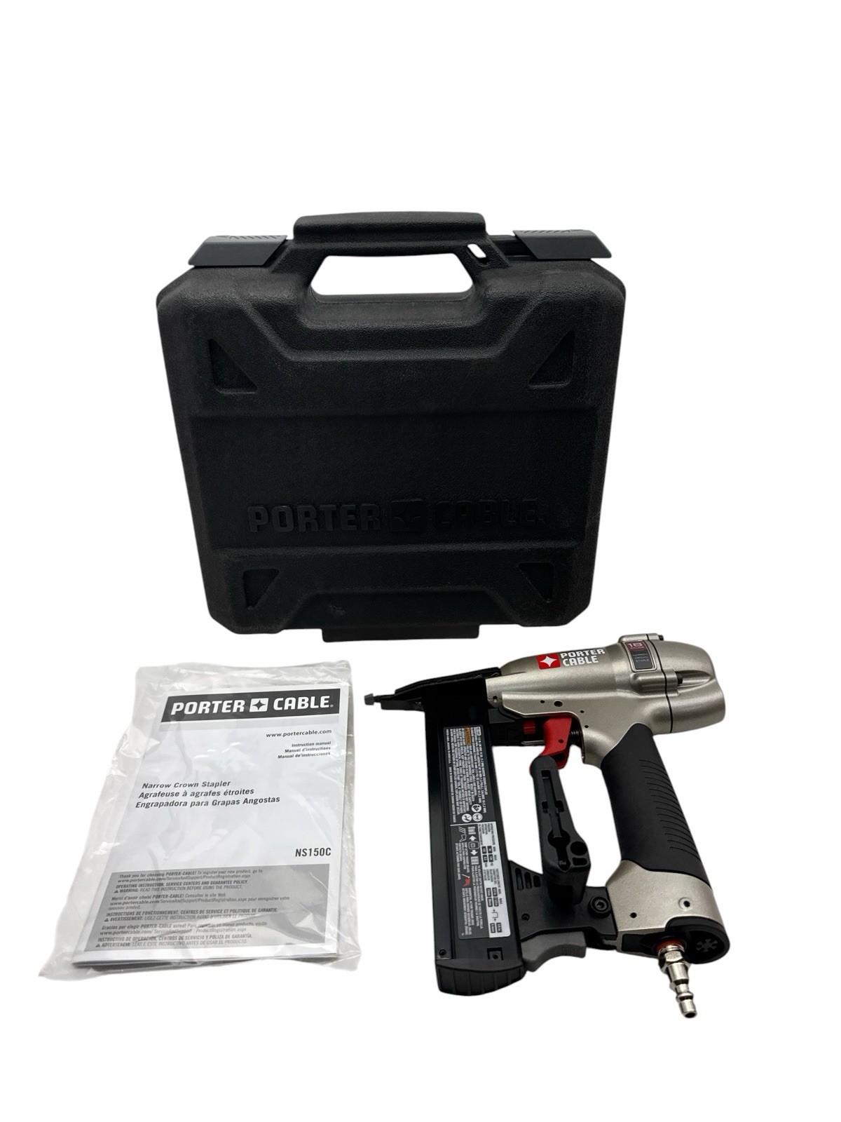 Porter Cable NS150C Pneumatic 18-Gauge 1-1/2" Narrow Crown Stapler (OB)