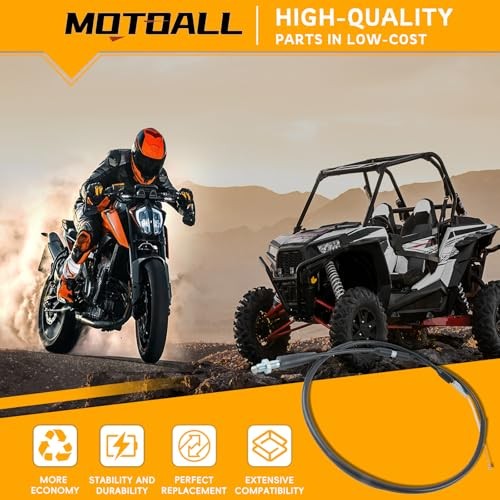 Throttle Cable Line 4KB-26311-00-00 Replacement Fit for Yamaha Bear Tracker