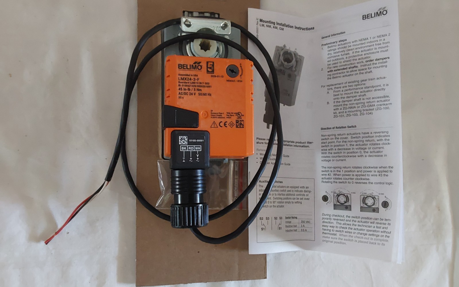 BELIMO LMX24-3-F Damper Actuator