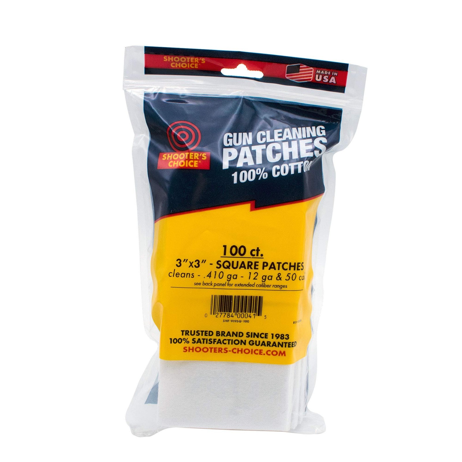 Shooter's Choice Cleaning Patches (Select Your Size)