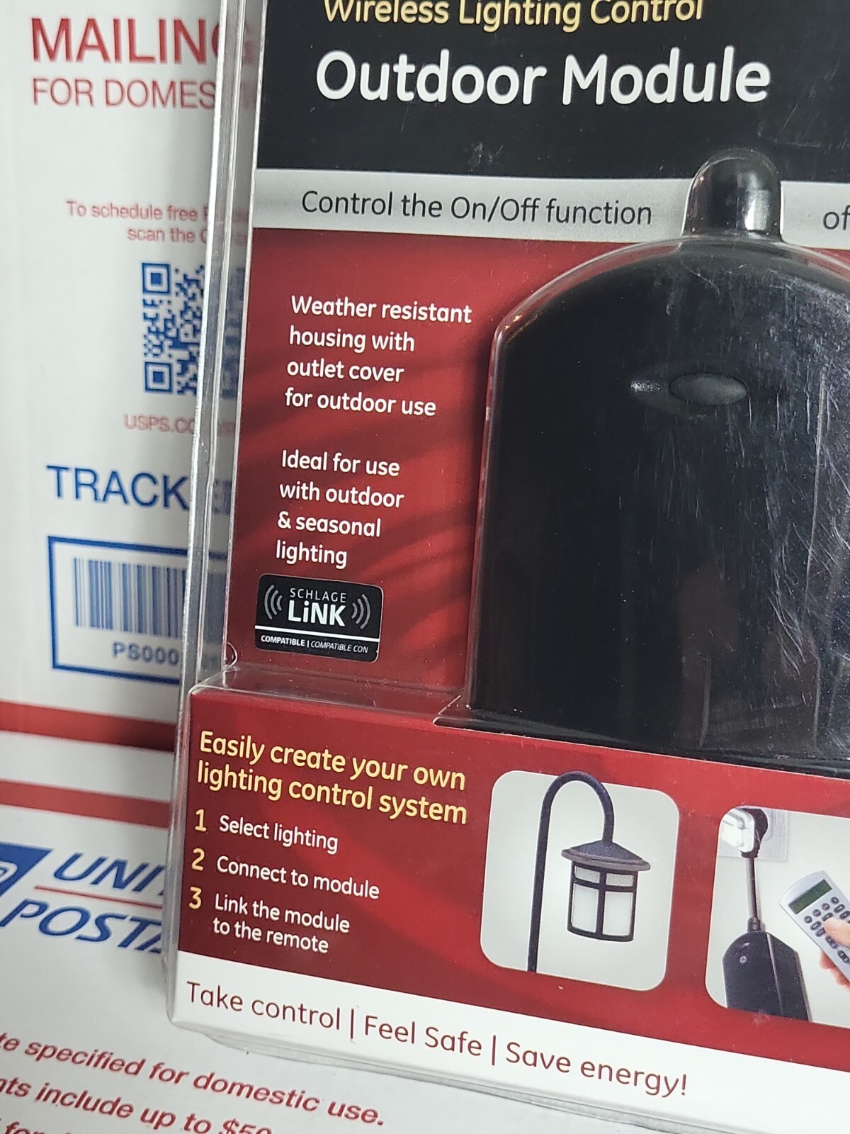 GE 45604 Outdoor Module Wireless Lighting Control NEW FREE SHIPPING !