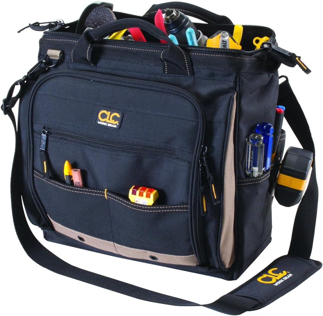 Versatile 30-Pocket Tool Carrier - 13" Multi-Compartment Organizer