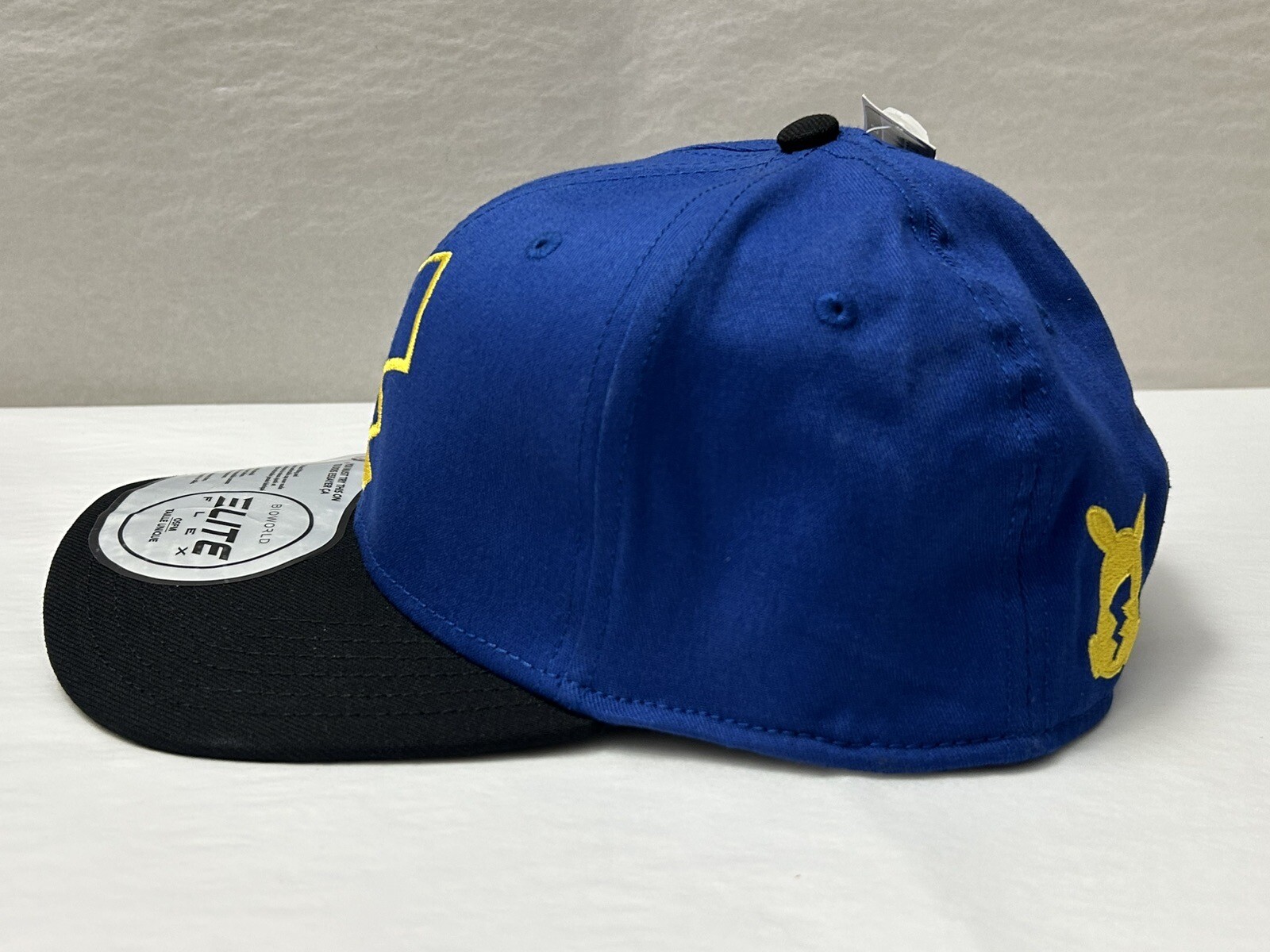 New Pokemon Pikachu Thunderbolt Tail Elite Flex Snapback Baseball Cap One Size