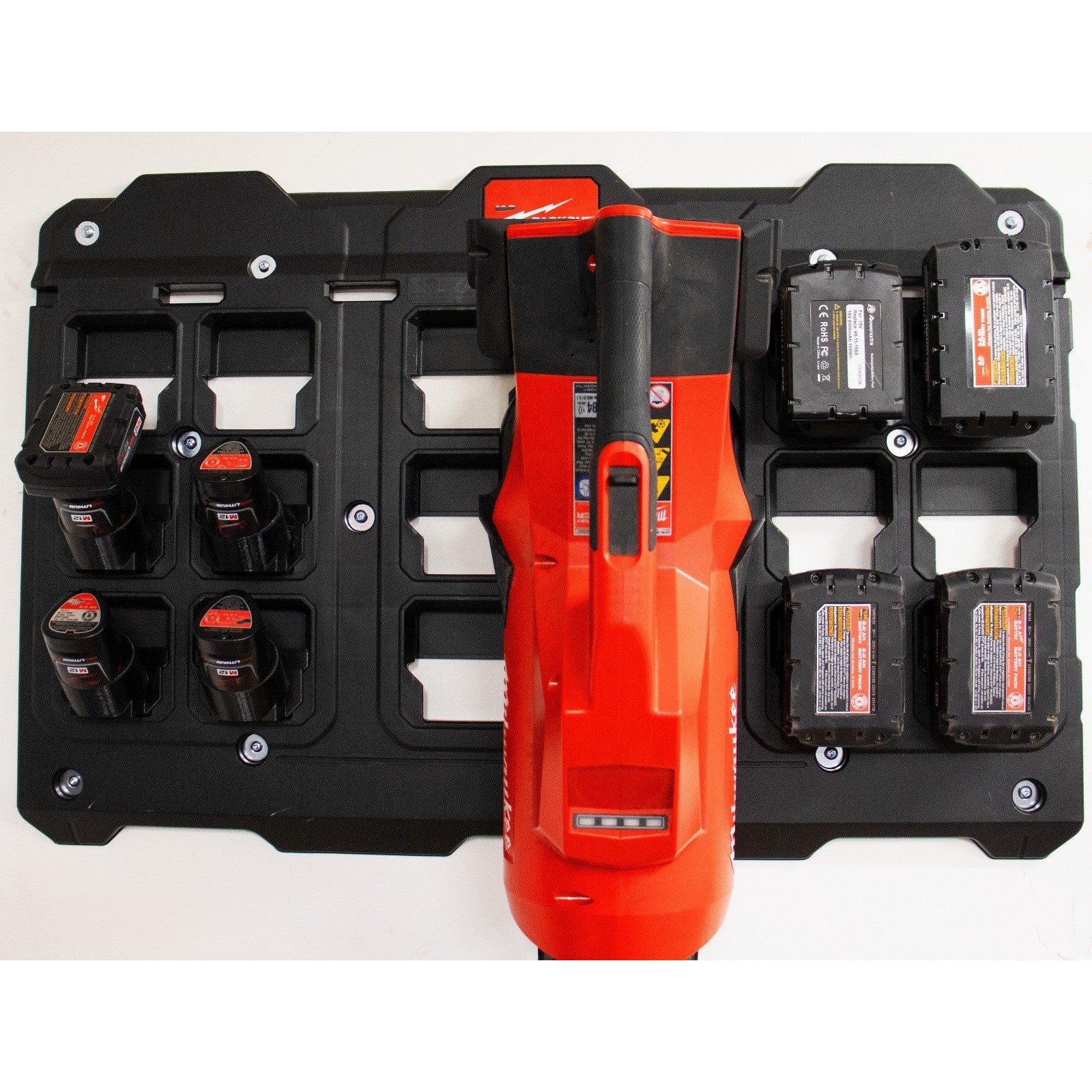 Packout Wall M18 Dual Battery Blower Mount