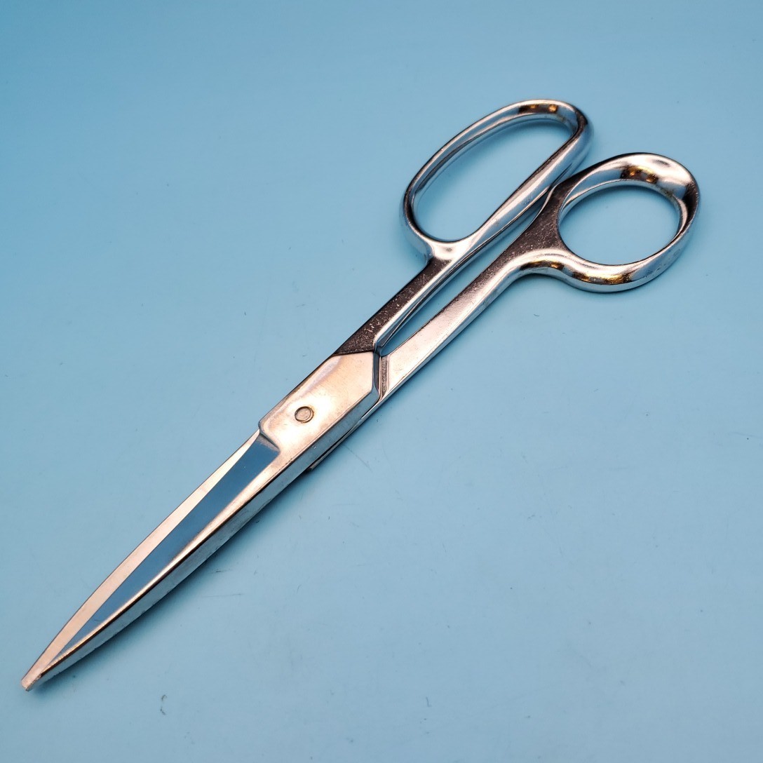 Heritage Industrial Utility Leather Cutting Shears Heavy Duty 8.25x3 Made in USA