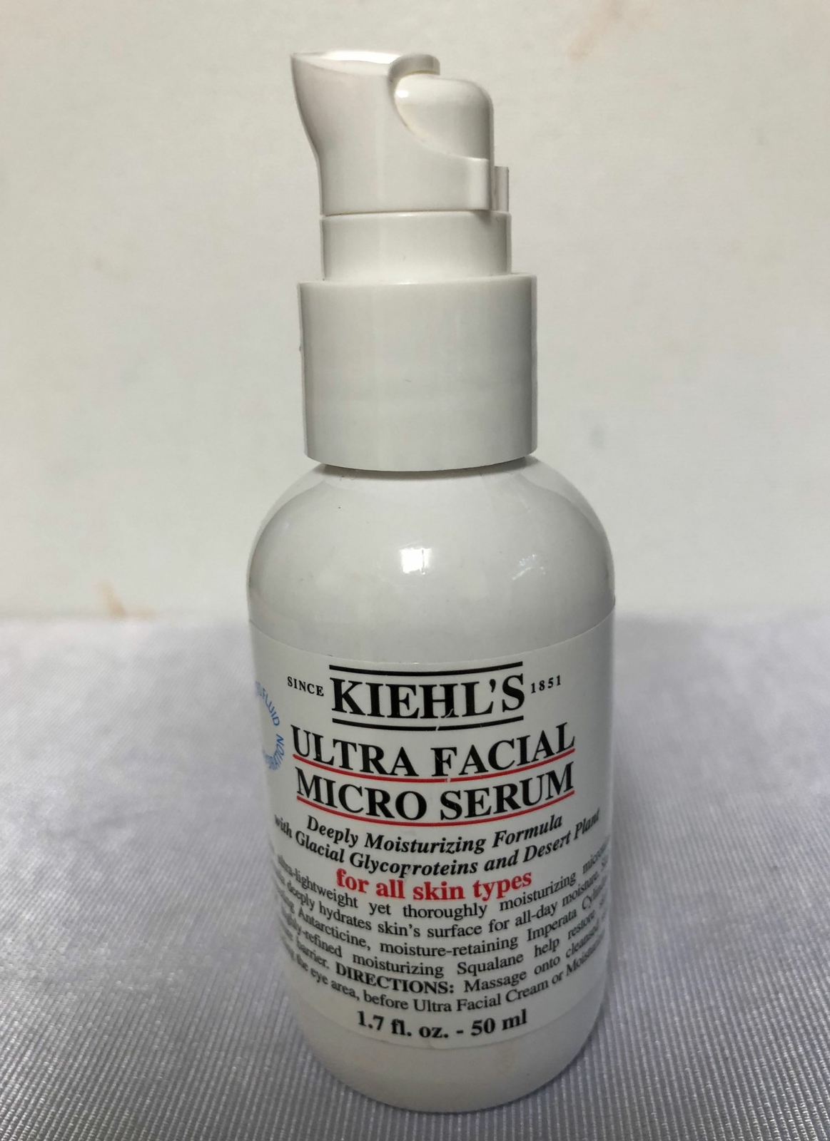 Kiehl's Ultra Facial Micro Serum for All Skin Types - 1.7 oz - New
