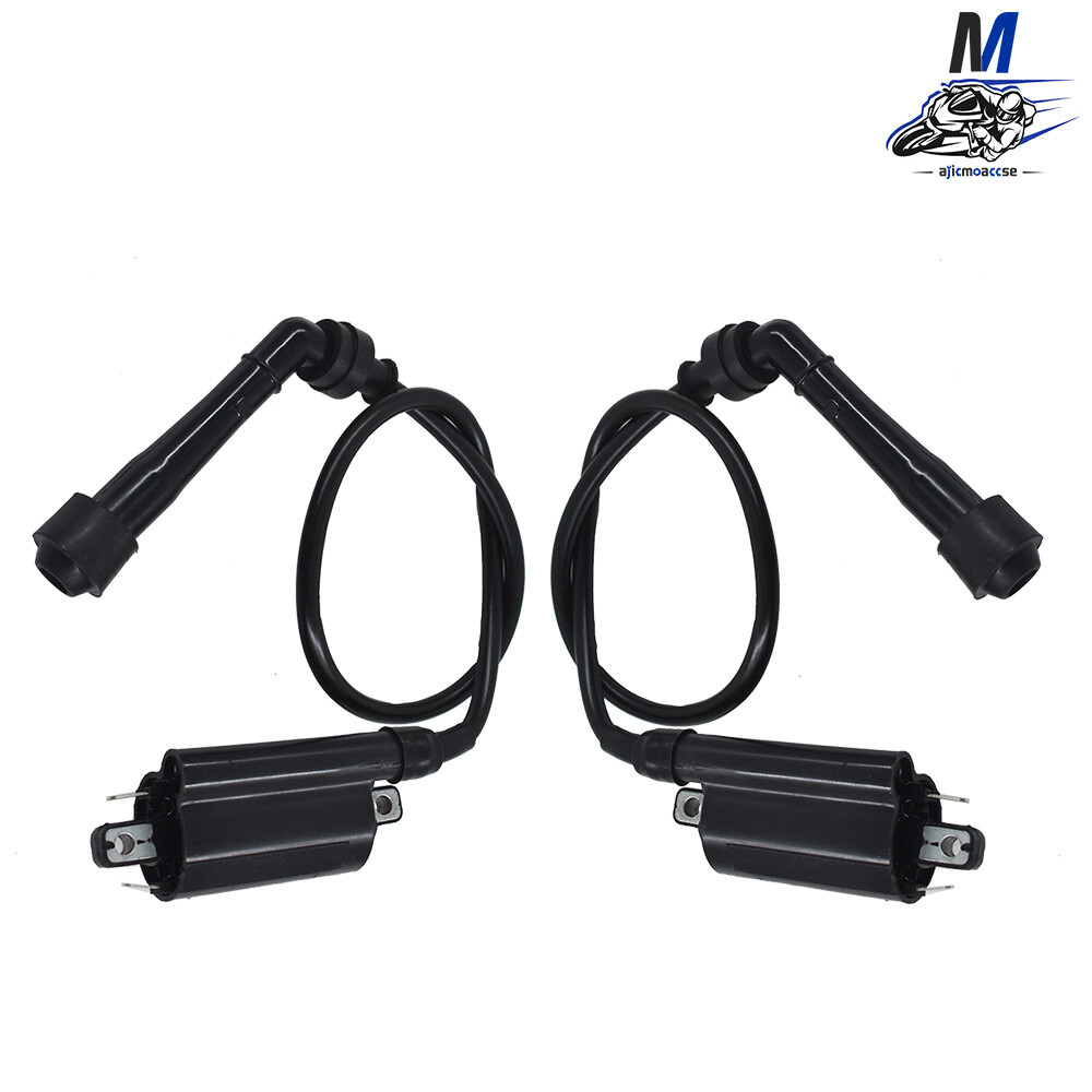 Fit For Kawasaki EX500 Ninja 500 500R 1987-2009 Set Of 2 Igintion Coils