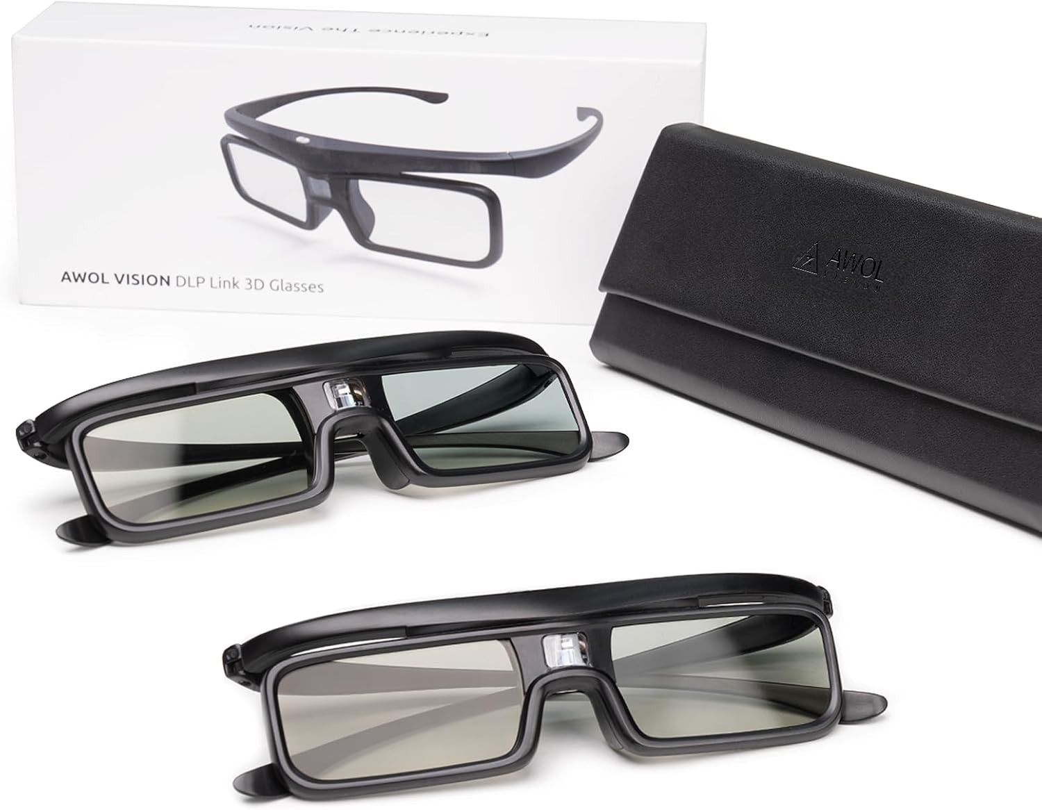 Active Shutter Eyewear for DLP-Link 3D Projectors