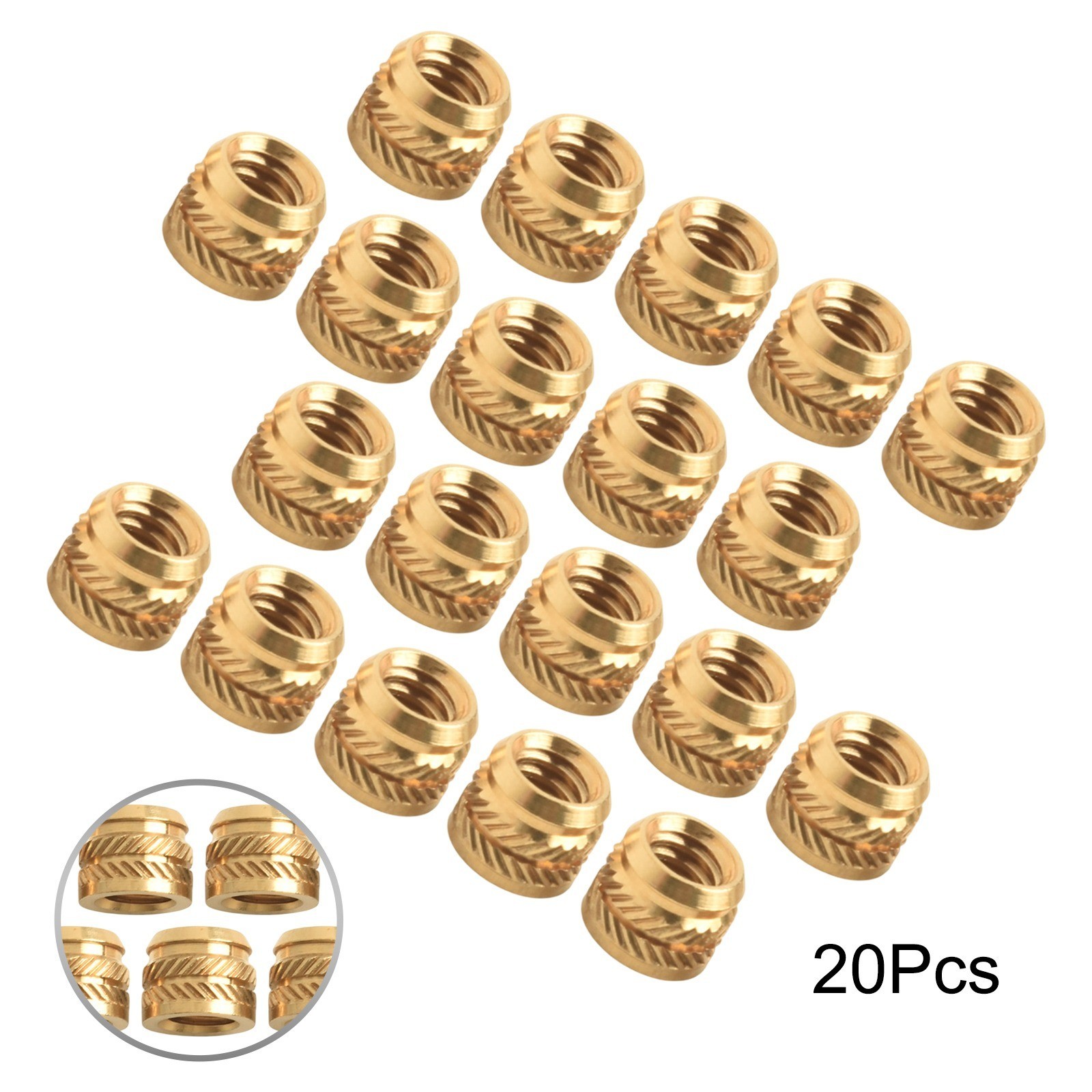 Brass Nuts Threaded Heat For Plastic High Quality Hot Sale Replacement