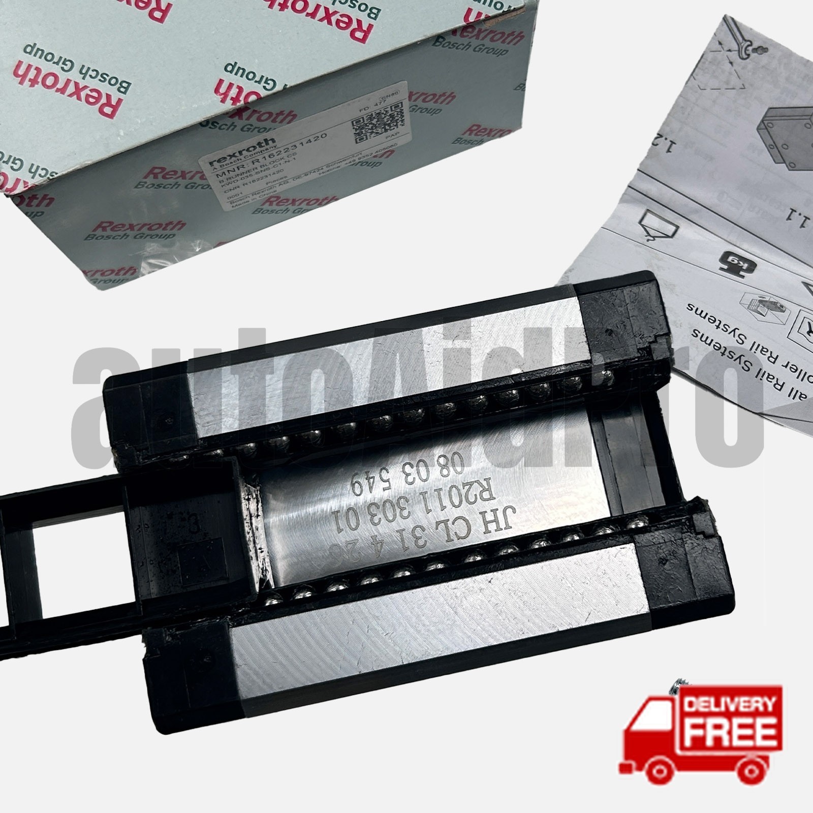 1pc New R162231420 for Rexroth Linear Guide Carriage Runner Block Ball Bearing