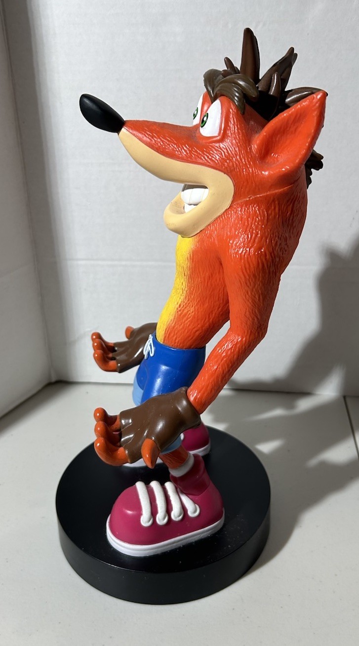 12.5” XL Crash Bandicoot Cable Guys Phone & Controller Holder